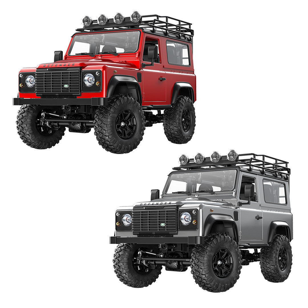 Grey 1/14 Land Rover Defender 90 RC Crawler Pro