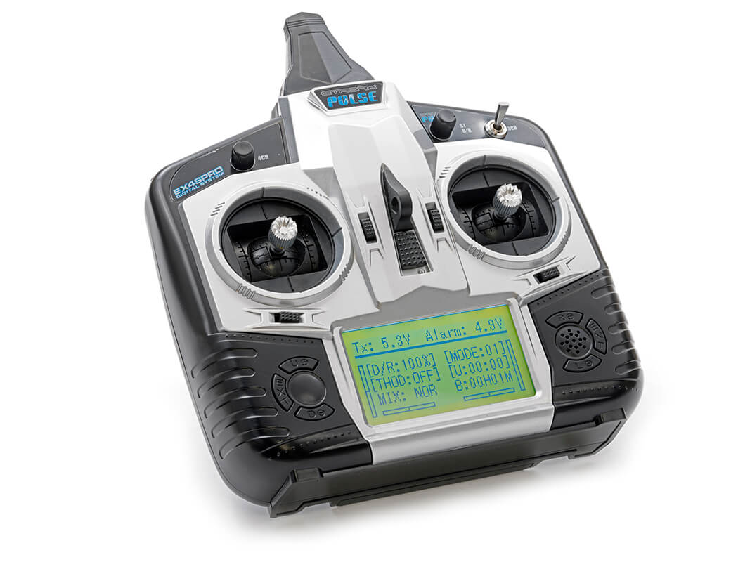 ETRONIX PULSE EX4GPRO 4CH 2.4GHZ FHSS STICK RADIO SYSTEM