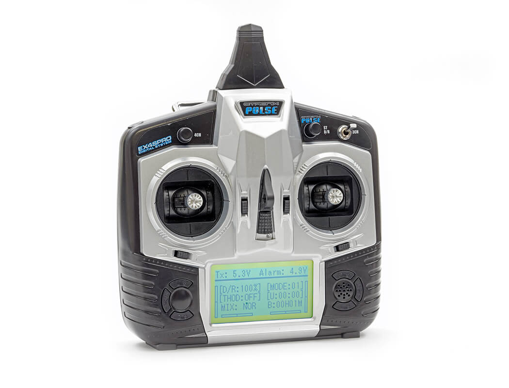ETRONIX PULSE EX4GPRO 4CH 2.4GHZ FHSS STICK RADIO SYSTEM