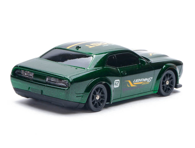 E-ZEE RC 1/43 LIGHTING STINGER 4WD DRIFT CAR WITH GYRO - GREEN