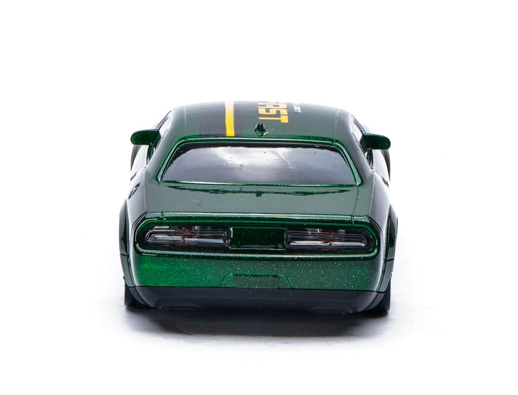 E-ZEE RC 1/43 LIGHTING STINGER 4WD DRIFT CAR WITH GYRO - GREEN
