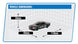 E-ZEE RC 1/43 LIGHTING STINGER 4WD DRIFT CAR W/GYRO - SILVER