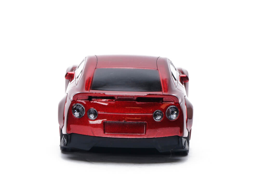 E-ZEE RC 1/43 LIGHTING GTR 4WD DRIFT CAR WITH GYRO - RED