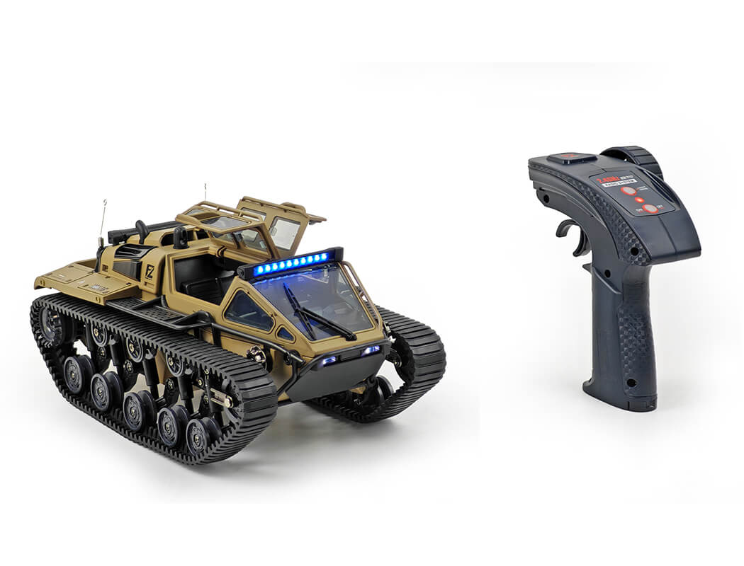 E-ZEE RC 1/16 RIPSAW HIGH SPEED DRIFT TANK - DESERT