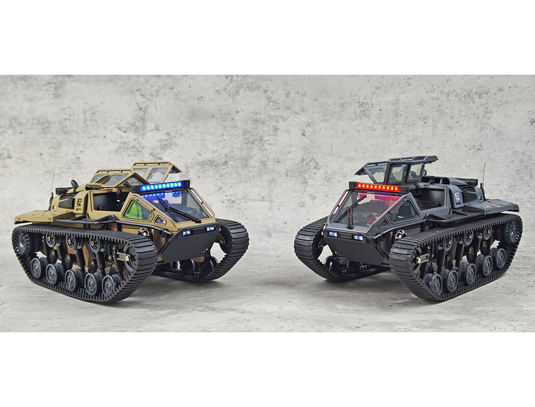 E-ZEE RC 1/16 RIPSAW HIGH SPEED DRIFT TANK - DESERT