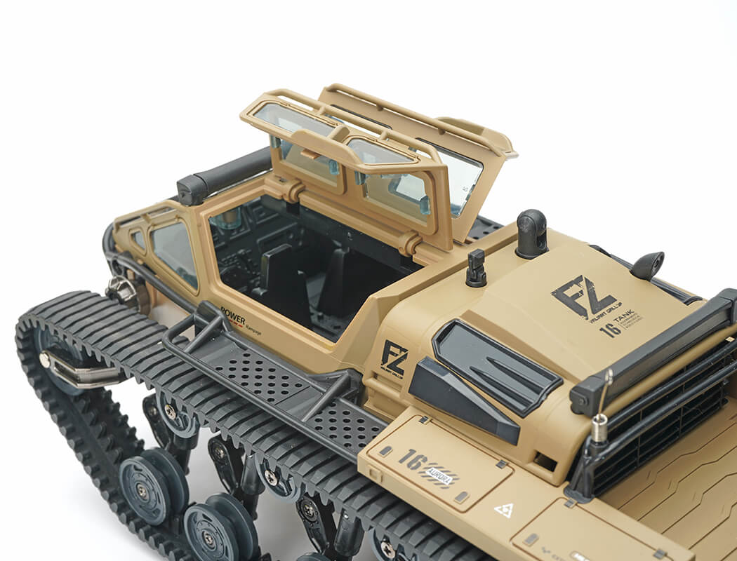 E-ZEE RC 1/16 RIPSAW HIGH SPEED DRIFT TANK - DESERT