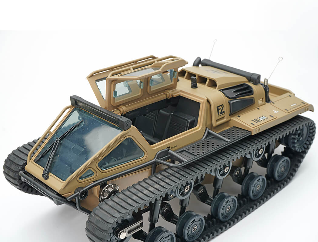 E-ZEE RC 1/16 RIPSAW HIGH SPEED DRIFT TANK - DESERT