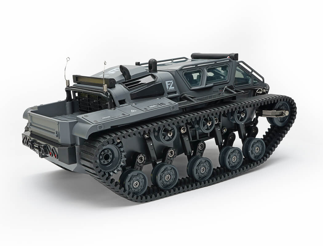 E-ZEE RC 1/16 RIPSAW HIGH SPEED DRIFT TANK - GREY
