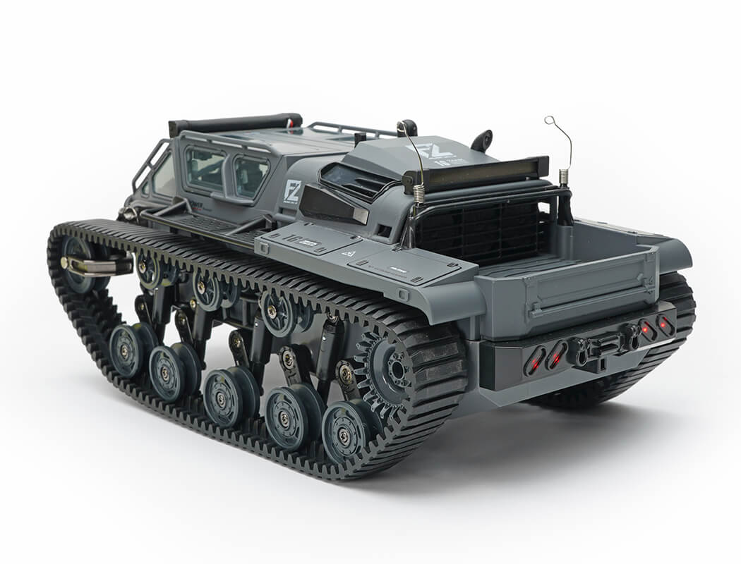 E-ZEE RC 1/16 RIPSAW HIGH SPEED DRIFT TANK - GREY