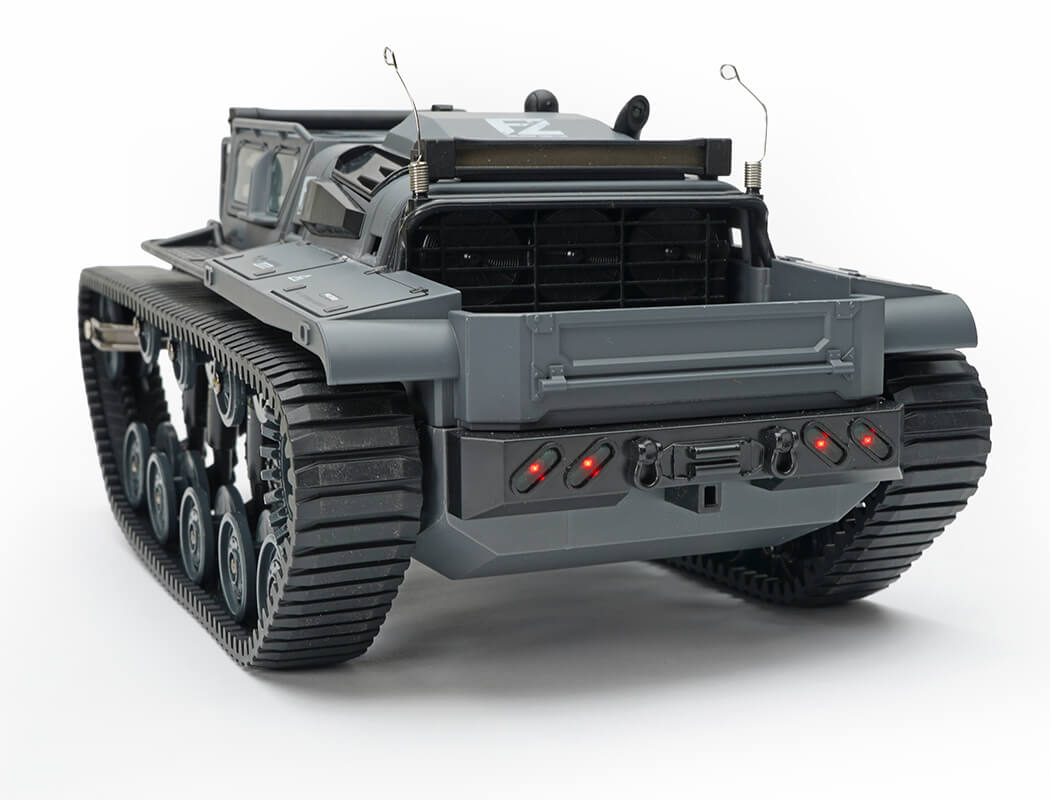 E-ZEE RC 1/16 RIPSAW HIGH SPEED DRIFT TANK - GREY