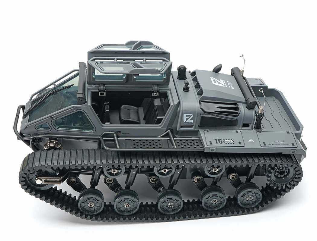E-ZEE RC 1/16 RIPSAW HIGH SPEED DRIFT TANK - GREY