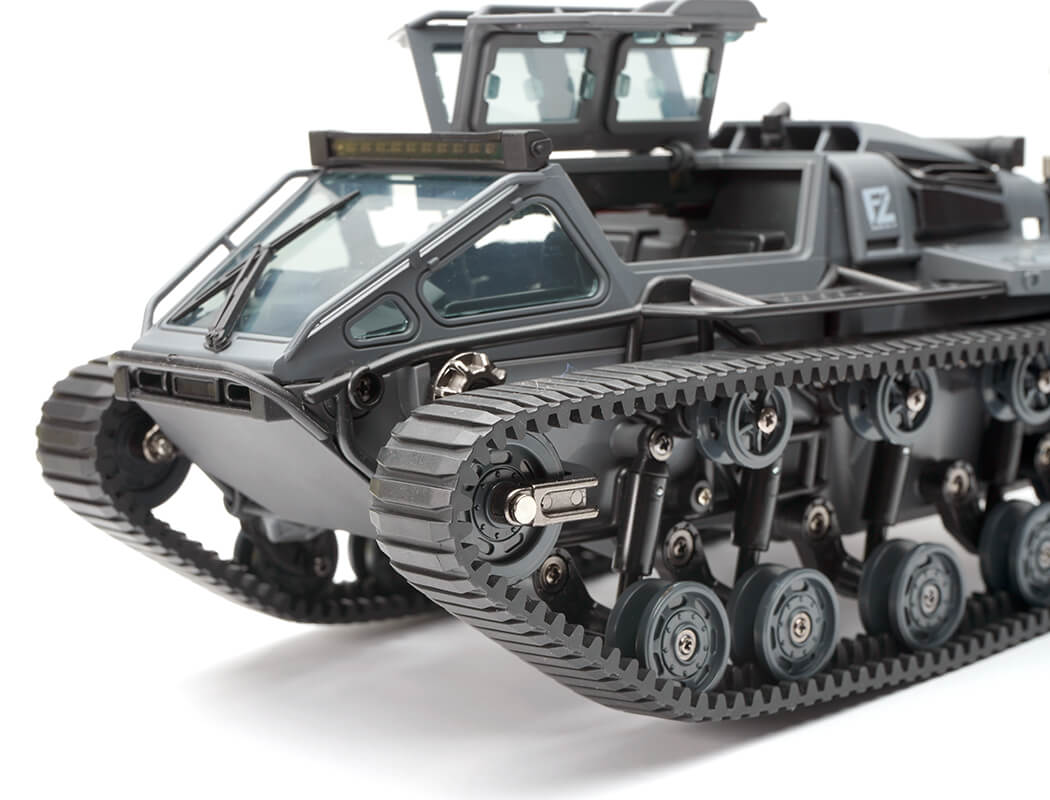 E-ZEE RC 1/16 RIPSAW HIGH SPEED DRIFT TANK - GREY