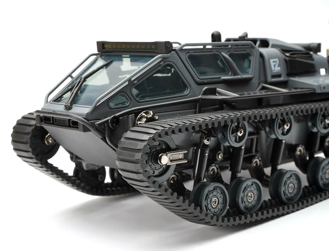 E-ZEE RC 1/16 RIPSAW HIGH SPEED DRIFT TANK - GREY