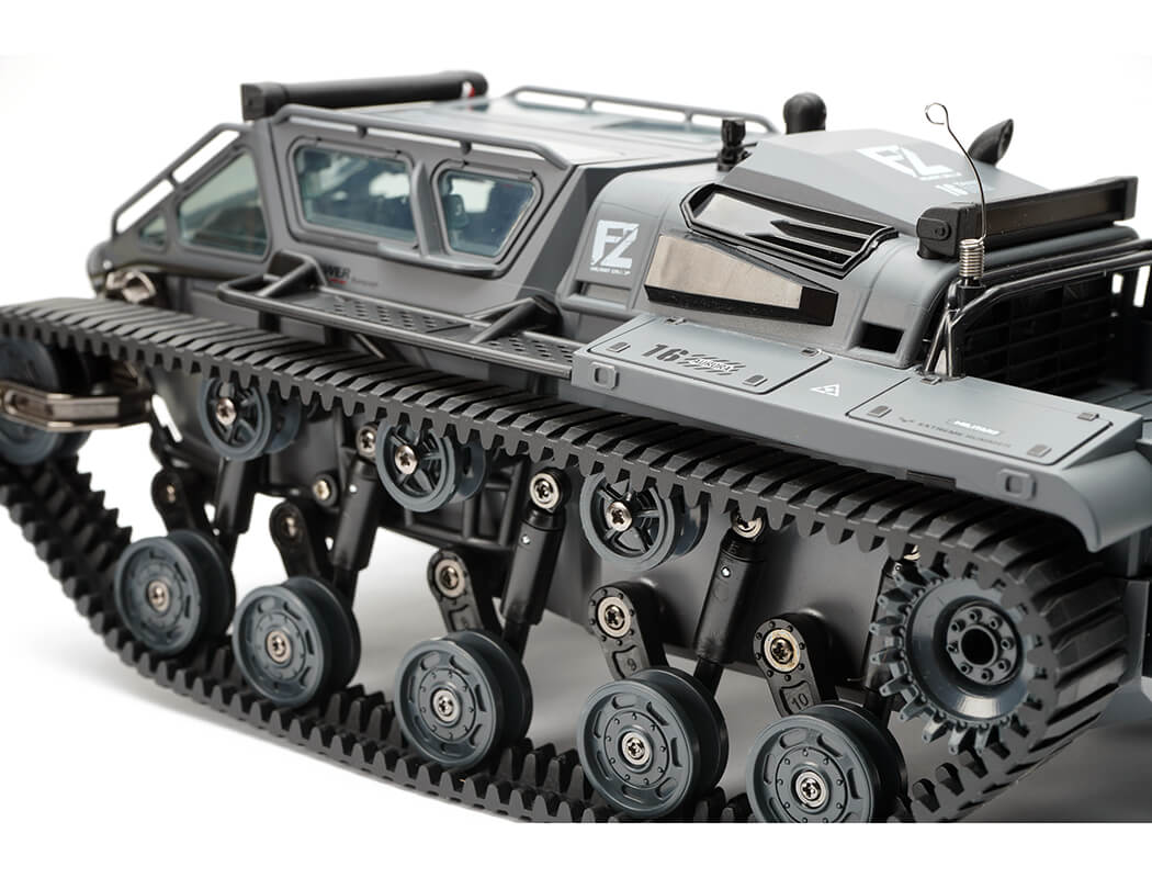 E-ZEE RC 1/16 RIPSAW HIGH SPEED DRIFT TANK - GREY