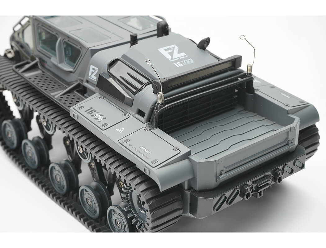 E-ZEE RC 1/16 RIPSAW HIGH SPEED DRIFT TANK - GREY