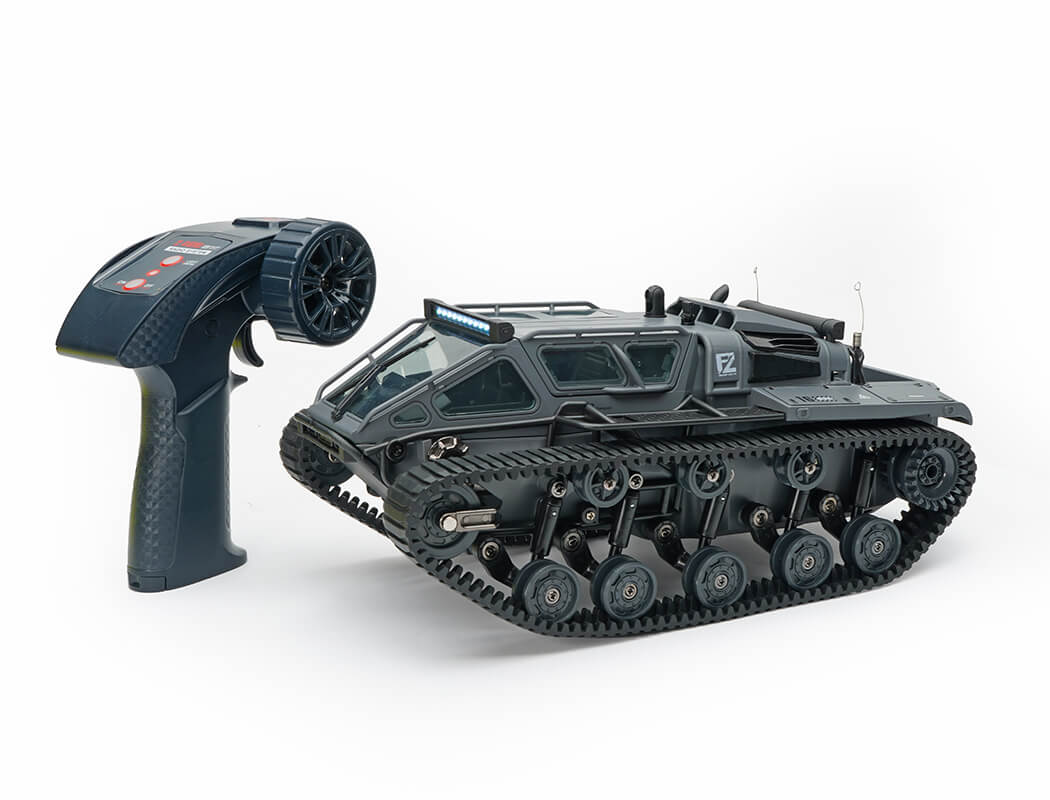 E-ZEE RC 1/16 RIPSAW HIGH SPEED DRIFT TANK - GREY