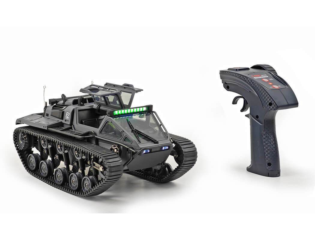 E-ZEE RC 1/16 RIPSAW HIGH SPEED DRIFT TANK - GREY