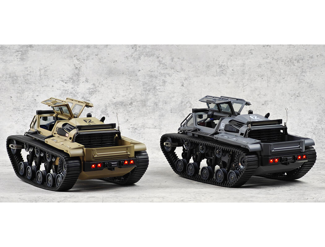 E-ZEE RC 1/16 RIPSAW HIGH SPEED DRIFT TANK - GREY