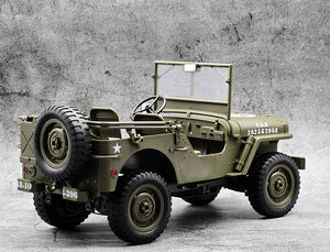 E-ZEE RC 1/10 4WD RC WILLYS JEEP WITH LED LIGHTS