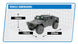 E-ZEE RC 1/16 4WD RC HUMMER MILITARY TRUCK - BLACK