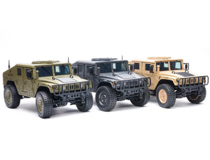 E-ZEE RC 1/16 4WD RC HUMMER MILITARY TRUCK - BLACK