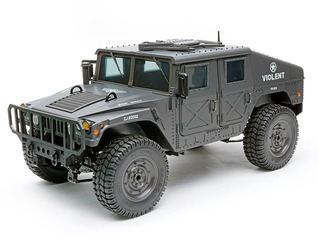 E-ZEE RC 1/16 4WD RC HUMMER MILITARY TRUCK - BLACK
