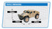 E-ZEE RC 1/16 4WD RC HUMMER MILITARY TRUCK - DESERT SAND