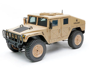 E-ZEE RC 1/16 4WD RC HUMMER MILITARY TRUCK - DESERT SAND