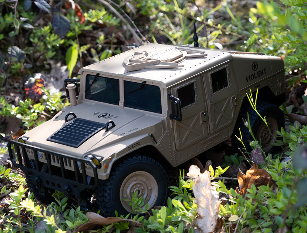 E-ZEE RC 1/16 4WD RC HUMMER MILITARY TRUCK - GREEN