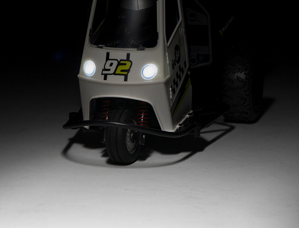 E-ZEE RC 1/16 TRICYCLE RTR WITH LIGHT,SOUND AND EXHAUST FUNCTIONS
