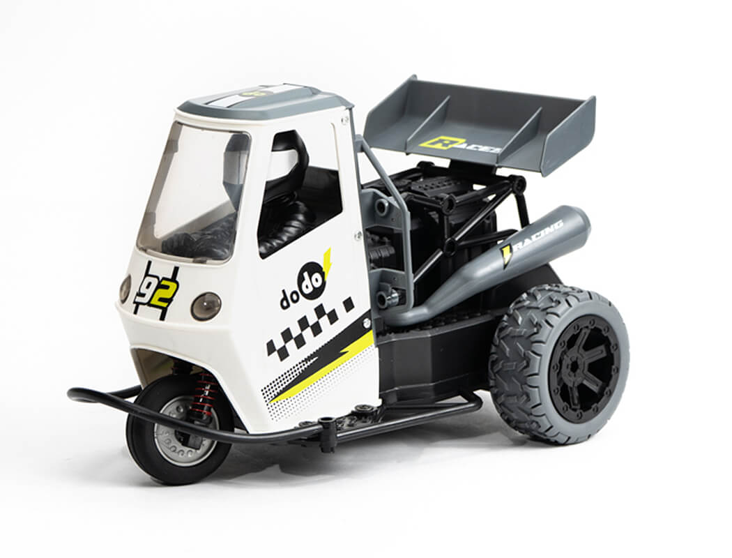 E-ZEE RC 1/16 TRICYCLE RTR WITH LIGHT,SOUND AND EXHAUST FUNCTIONS