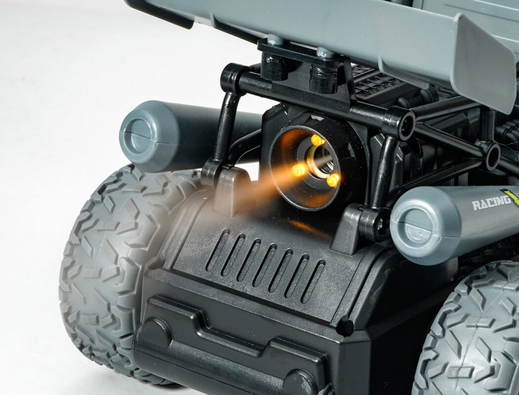 E-ZEE RC 1/16 TRICYCLE RTR WITH LIGHT,SOUND AND EXHAUST FUNCTIONS