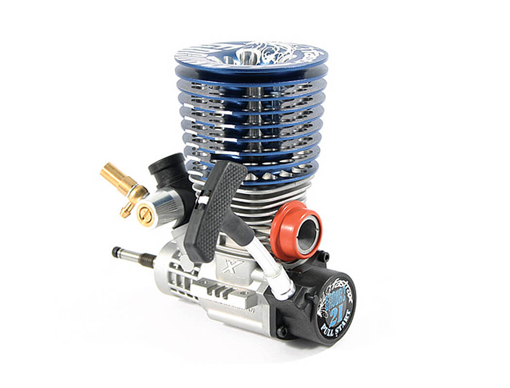 FASTRAX 'ENDURO' NITRO ENGINE .21 3-PORT (NOW WITH NEW COPS PULLSTART)