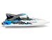 FTX RIPTIDE TURBOJET BRUSHLESS R/C SPEED BOAT 41CM - BLUE