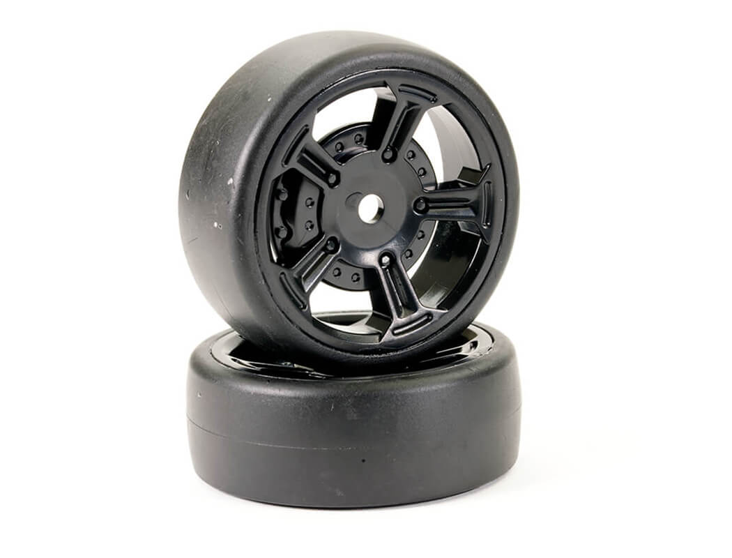 FTX HAVOK DRIFT SLICK WHEELS & TYRES (PR)