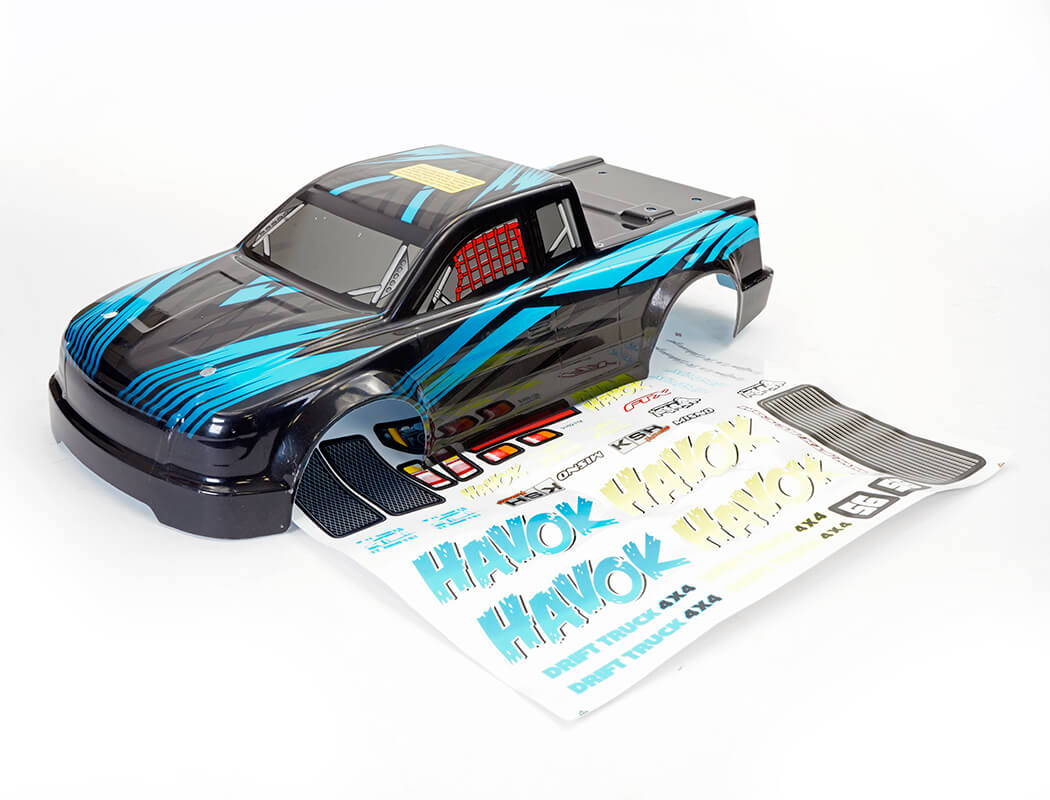 FTX HAVOK DRIFT TRUCK BODY - BLUE