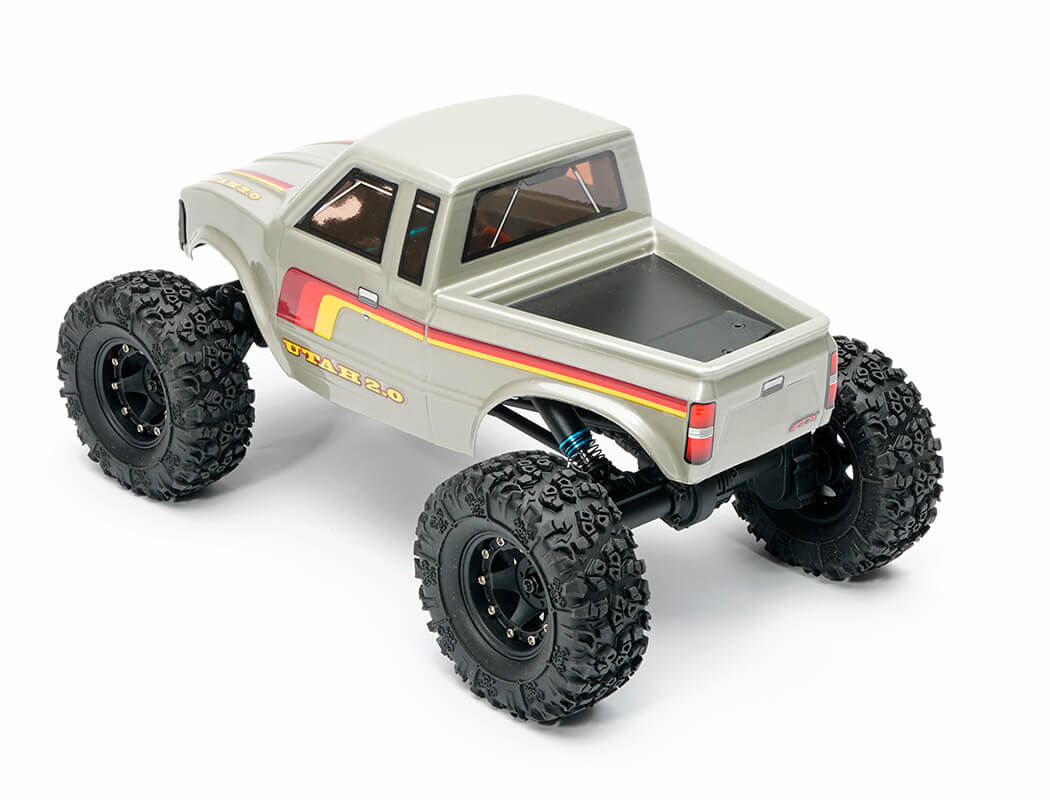 FTX UTAH 2.0 1:18 BRUSHLESS 2-SPEED LCG CRAWLER - GREY
