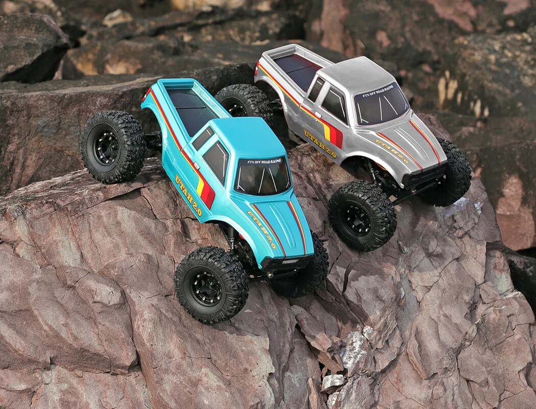 FTX UTAH 2.0 1:18 BRUSHLESS 2-SPEED LCG CRAWLER - GREY