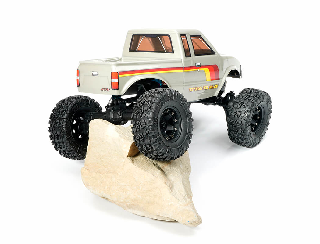 FTX UTAH 2.0 1:18 BRUSHLESS 2-SPEED LCG CRAWLER - GREY