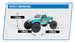 FTX UTAH 2.0 1:18 BRUSHLESS 2-SPEED LCG CRAWLER - METALLIC TEAL