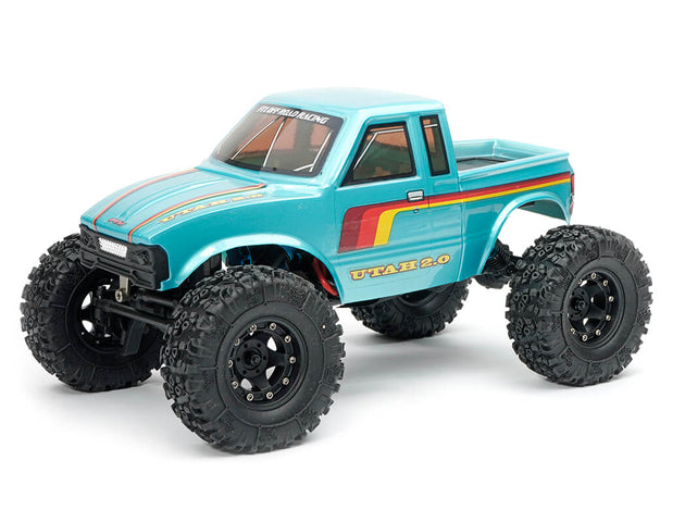 FTX UTAH 2.0 1:18 BRUSHLESS 2-SPEED LCG CRAWLER - METALLIC TEAL