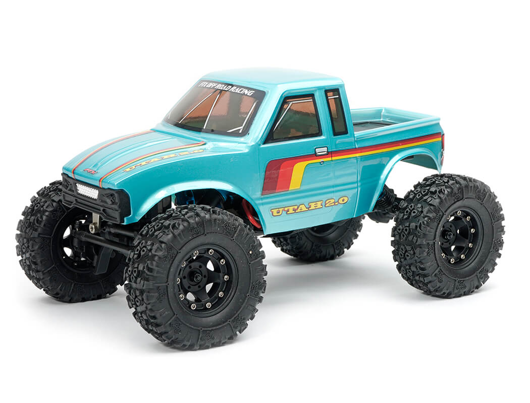 FTX UTAH 2.0 1:18 BRUSHLESS 2-SPEED LCG CRAWLER - METALLIC TEAL