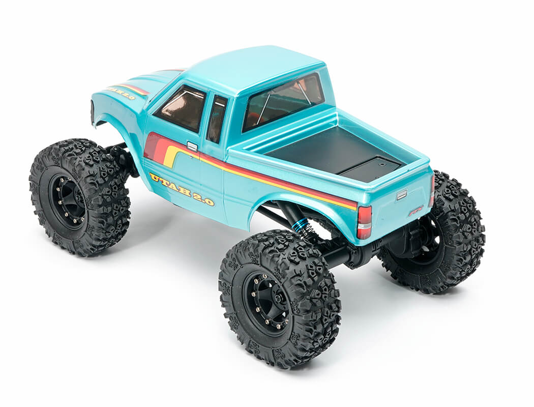 FTX UTAH 2.0 1:18 BRUSHLESS 2-SPEED LCG CRAWLER - METALLIC TEAL