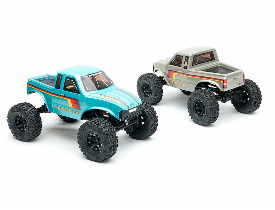 FTX UTAH 2.0 1:18 BRUSHLESS 2-SPEED LCG CRAWLER - METALLIC TEAL