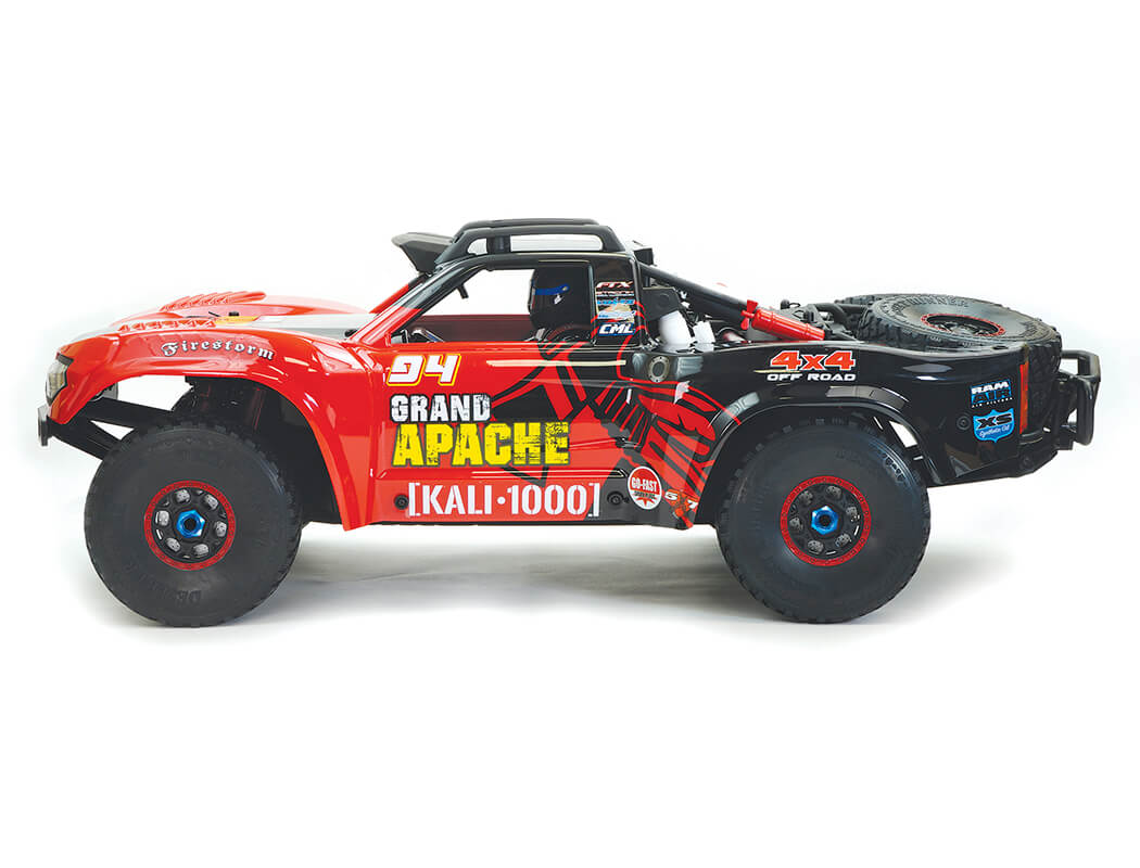 FTX GRAND APACHE 1/7 BRUSHLESS 8S TROPHY TRUCK - RED
