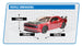 FTX STINGER 1:10 ON-ROAD STREET BRUSHLESS RTR CAR - RED