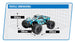 FTX RAMRAIDER 1/10 BRUSHED MONSTER TRUCK RTR - SKY/BLUE
