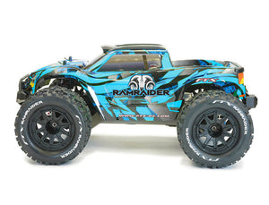 FTX RAMRAIDER 1/10 BRUSHED MONSTER TRUCK RTR - SKY/BLUE