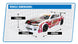 FTX BANZAI 1/10 STREET/DRIFT NITRO 4WD RTR CAR - WHITE