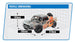 FTX ZORRO 1/10 NITRO TROPHY TRUCK 4WD RTR - ORANGE
